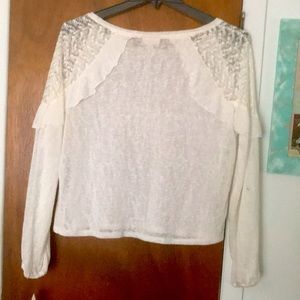 Off white top new with tags